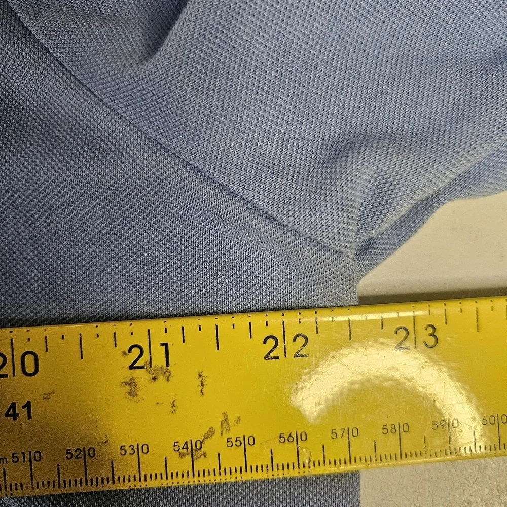 Polo Ralph Lauren Mens Shirt Large‎ Blue Classic Fit Pony Logo